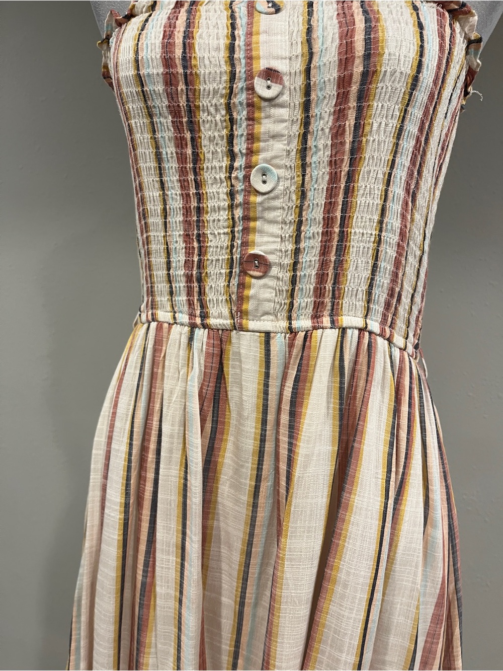 Becaal Striped Spaghetti Strap Sundress size medium - Picture 3 of 14